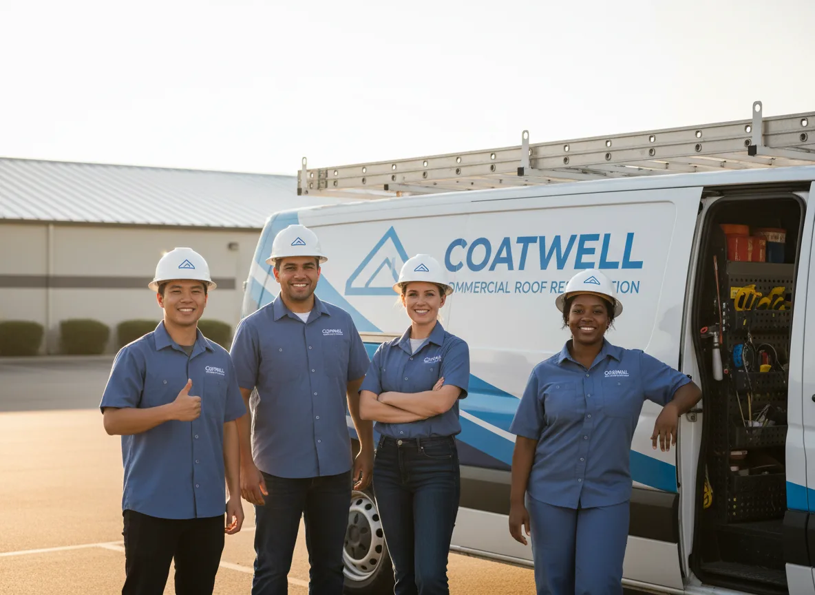 Commercial roof coating company in Van Vleck, TX